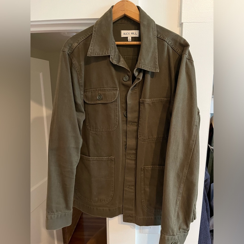 Alex Mill work shirt - Large - Olive Green